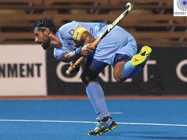 Rounding off their five outings with four wins and a draw, India topped the round-robin league standings with 13 points.(Photo: Hockey India)