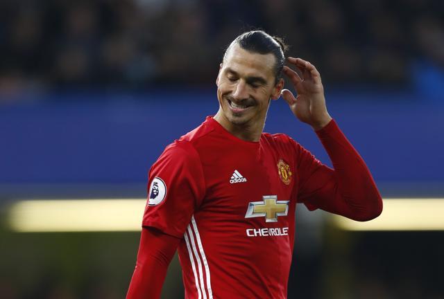 Zlatan’s form has deteriorated since the start of the season. (REUTERS) Zlatan’s form has deteriorated since the start of the season. (REUTERS)