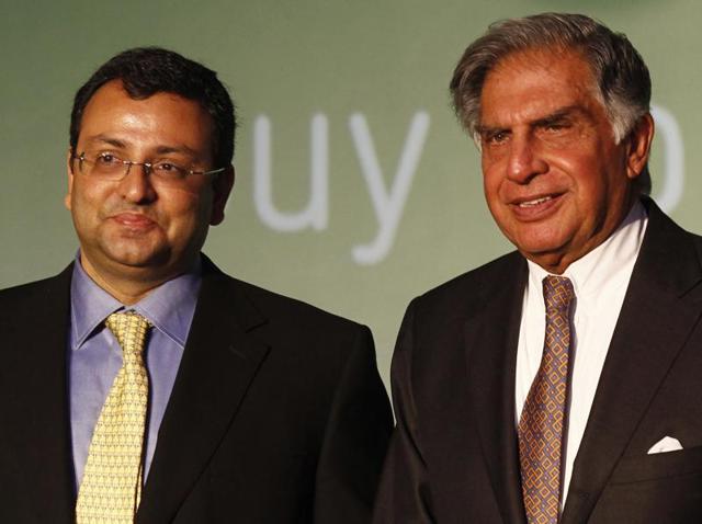 Ratan Tata with Cyrus Mistry.(HT Archive) Ratan Tata with Cyrus Mistry.(HT Archive)