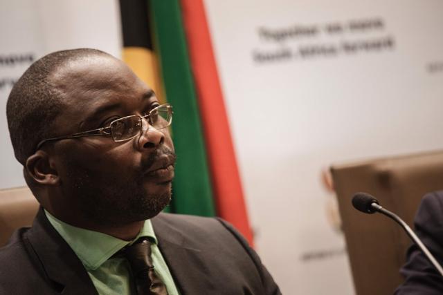 South African justice minister Michael Masutha gives a press briefing in Pretoria regarding South Africa's decision to withdraw from the International Criminal Court (ICC). (AFP Photo) South African justice minister Michael Masutha gives a press briefing in Pretoria regarding South Africa's decision to withdraw from the International Criminal Court (ICC). (AFP Photo)