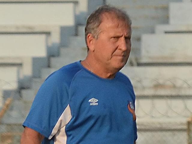 The Brazilian specified that he would only be open to working with the Indian federation if a proper plan and vision was in place. (Prateek Choudhury/HT Photo) The Brazilian specified that he would only be open to working with the Indian federation if a proper plan and vision was in place. (Prateek Choudhury/HT Photo)