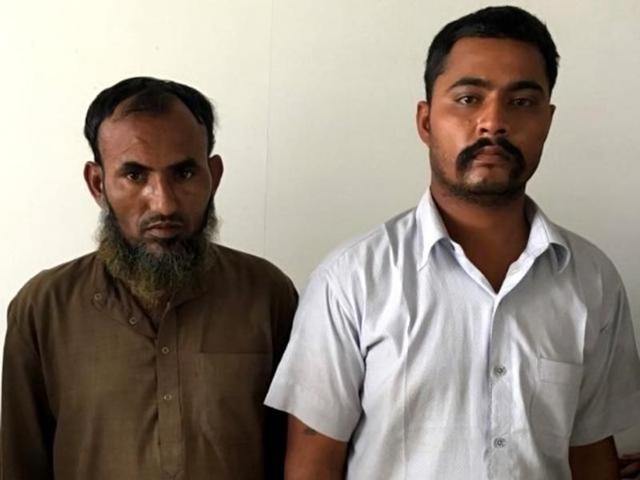 Maulana Ramzan and Subhash Jangid, the two Indian citizens arrested by Delhi police from Naguar on charges of spying for Pakistan’s ISI. (HT Photo) Maulana Ramzan and Subhash Jangid, the two Indian citizens arrested by Delhi police from Naguar on charges of spying for Pakistan’s ISI. (HT Photo)