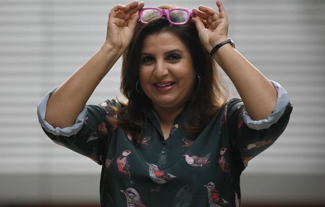 Filmmaker Farah Khan makes it a point not to miss brother Sajid Khan’s annual Diwali card party. (Satish Bate/ HT Photo)