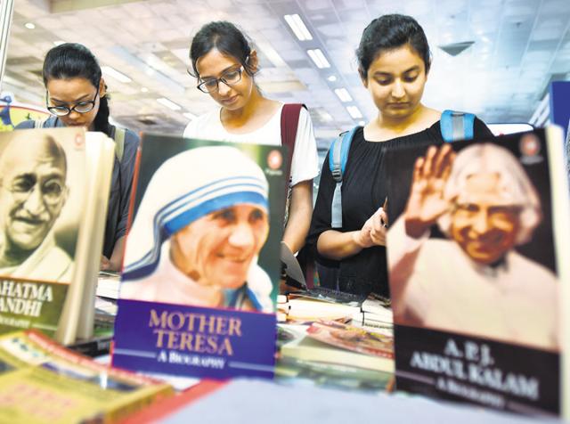 Exhibitions and book fairs take place at Pragati Maidan throughout the year. The biggest is the India International Trade Fair that takes place in November.(Raj K Raj/Hindustan Times)