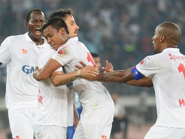 Delhi Dynamos were held to a draw for the third time in this edition of the Indian Super League. (AFP) Delhi Dynamos were held to a draw for the third time in this edition of the Indian Super League. (AFP)