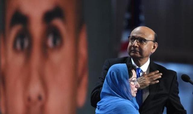 Khizr Khan pledged to stand up against the Republican nominee’s hatred, bigotry and political rhetoric.(Reuters File Photo)