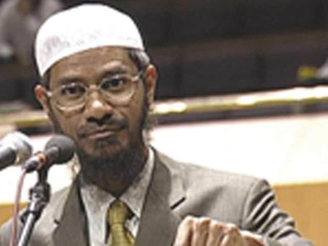 An NGO promoted by controversial Islamic preacher Zakir Naik will soon be banned under the anti-terror law. (HT File Photo)