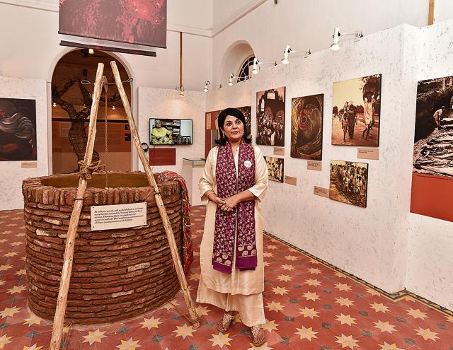 Lady Kishwar Desai at the opening of the Partition Museum in Amritsar on October 24. (Sanjeev Verma/HT Photo) Lady Kishwar Desai at the opening of the Partition Museum in Amritsar on October 24. (Sanjeev Verma/HT Photo)