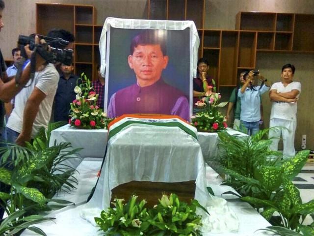 Former chief minister of Arunachal Pradesh Kalikho Pulon was found hanging at his official residence in Itanagar on August 9. (PTI File Photo) Former chief minister of Arunachal Pradesh Kalikho Pulon was found hanging at his official residence in Itanagar on August 9. (PTI File Photo)