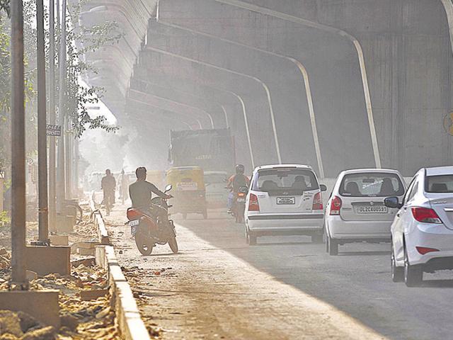 Residents alleged NGT norms are being violated. (Sunil Ghosh/HT) Residents alleged NGT norms are being violated. (Sunil Ghosh/HT)
