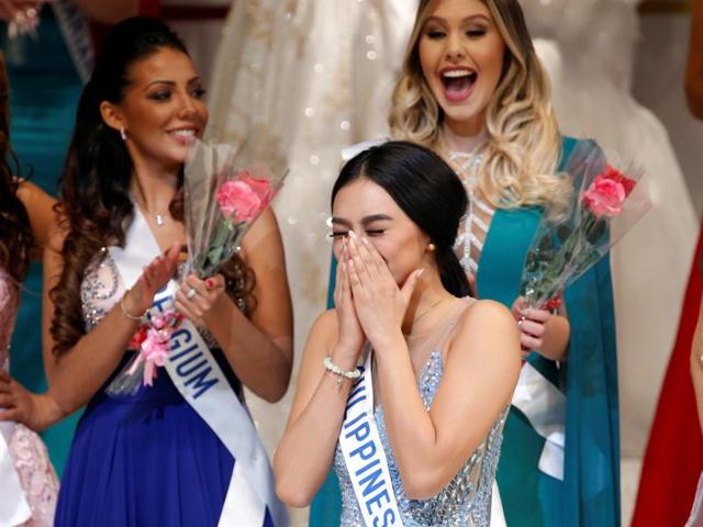 Filipina beauty Kylie Verzosa made her country proud by winning Miss International 2016 in Tokyo on Thursday. (REUTERS) Filipina beauty Kylie Verzosa made her country proud by winning Miss International 2016 in Tokyo on Thursday. (REUTERS)