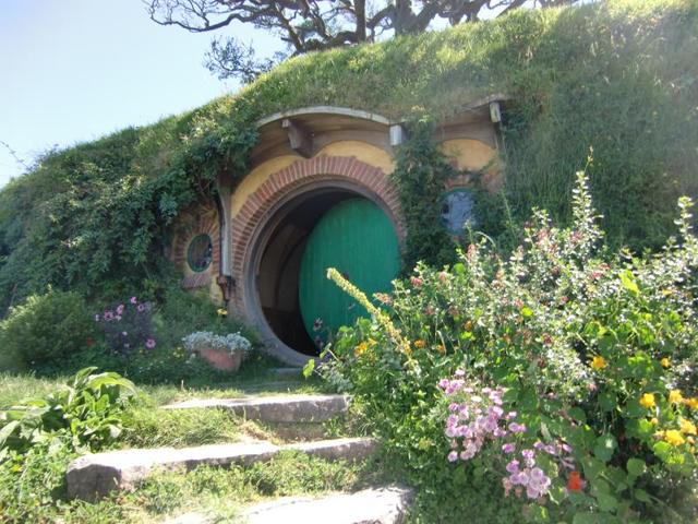 The house in which Bilbo Baggins began his epic journey in Hobbiton. (Wikipedia) The house in which Bilbo Baggins began his epic journey in Hobbiton. (Wikipedia)