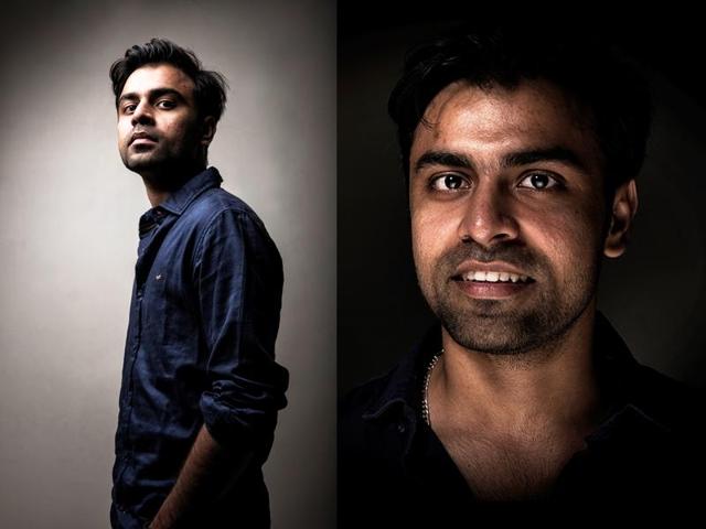 The Kejriwal act holds personal significance for Kumar because both he and Kejriwal rely heavily on Hindi. For Kumar, not being comfortable with English, was a matter of insecurity. But his time at IIT Kharagpur changed that. He was recommended to the Hindi drama society, where he met Biswapati Sarkar, who, years later, invited Kumar to join TVF in 2012. (Photo: Aalok Soni/HT) The Kejriwal act holds personal significance for Kumar because both he and Kejriwal rely heavily on Hindi. For Kumar, not being comfortable with English, was a matter of insecurity. But his time at IIT Kharagpur changed that. He was recommended to the Hindi drama society, where he met Biswapati Sarkar, who, years later, invited Kumar to join TVF in 2012. (Photo: Aalok Soni/HT)