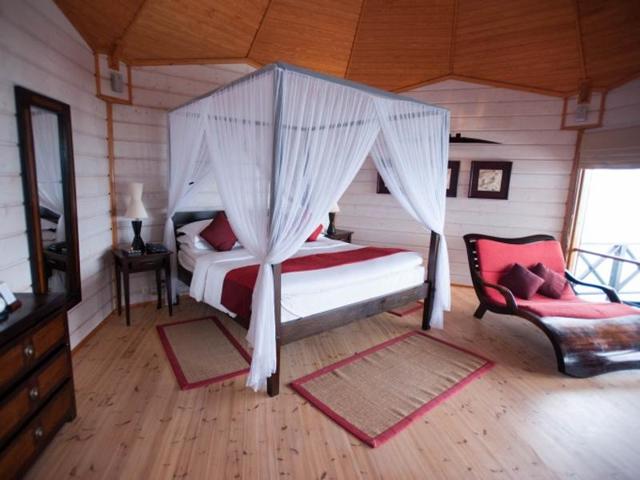 Komandoo Maldives Island Resort, ranked 5th, is located on a small and intimate island in Maldives. Komandoo is often described as paradise -- perfect for romance. (AFP) 