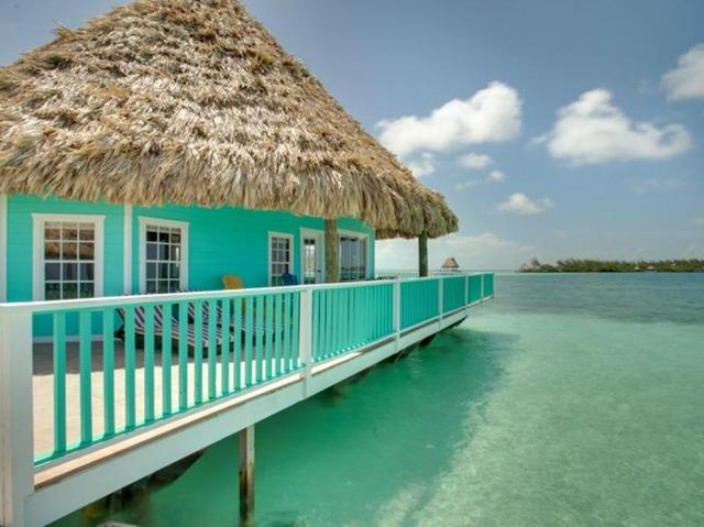 The beach resort Coco Plum Island Resort, Coco Plum Cay in Belize is a great private romantic island getaway and is ranked 7th in the list. (AFP) 