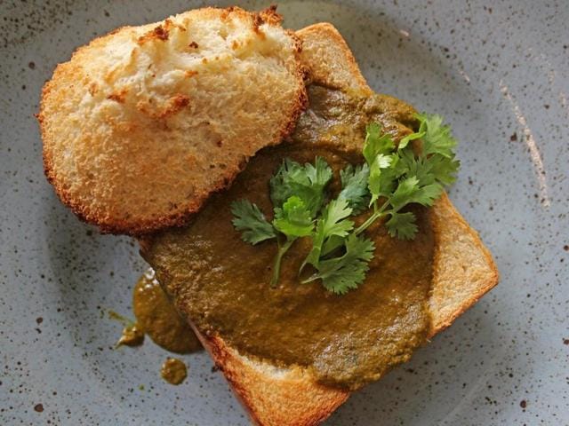 South African Bunny Chow by chef Gupteshwar Patel(Photo: Satyabrata Tripathy/HT)