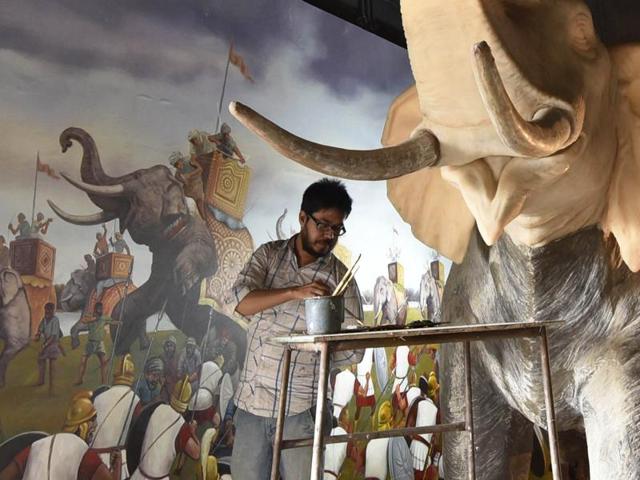 Punjab State War Heroes Memorial and Museum in Amritsar on Thursday. (HT Photo)
