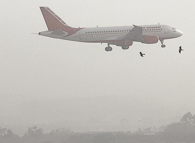 A retired army man has claimed the terrace of his house in south Delhi’s Vasant Enclave is being repeatedly spattered with human excreta falling from aeroplanes.(Representative photo)