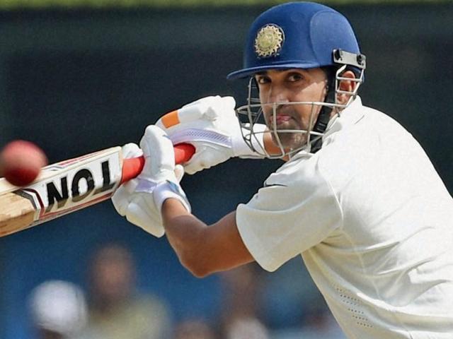 Gautam Gambhir scored a gritty fifty in the third Test against New Zealand in Indore. (PTI) Gautam Gambhir scored a gritty fifty in the third Test against New Zealand in Indore. (PTI)