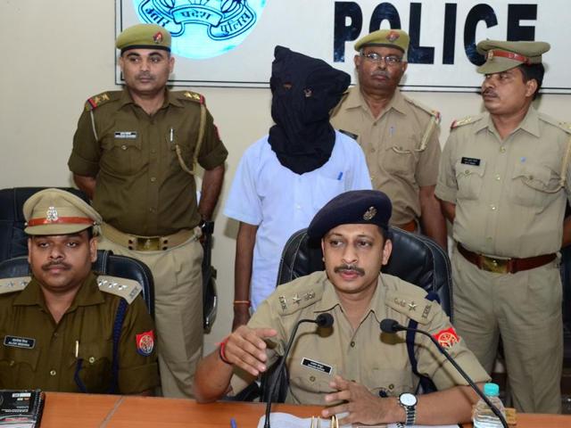 Santosh Kumar Agrahari was arrested Friday within 24 hours of having alerted other court employees and judicial officers after claiming to have found a tiffin box full of firecrackers and a suspicious explosive-like powder late Thursday night. (HT) Santosh Kumar Agrahari was arrested Friday within 24 hours of having alerted other court employees and judicial officers after claiming to have found a tiffin box full of firecrackers and a suspicious explosive-like powder late Thursday night. (HT)