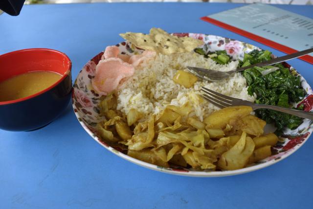 Dal bhat is the staple fare in these parts (Ram Yeggina) Dal bhat is the staple fare in these parts (Ram Yeggina)