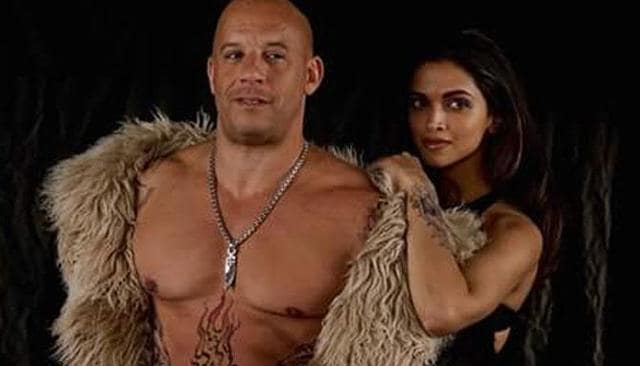 Deepika Padukone will be seen with Vin Diesel in xXx: Return of Xander Cage. (HT Photo)