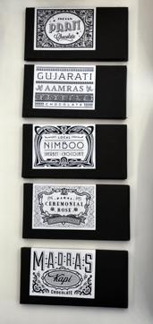 Filter, a design store, stocks offbeat goods like these desi-flavoured chocolate bars. (Kunal Patil/HT Photo ) Filter, a design store, stocks offbeat goods like these desi-flavoured chocolate bars. (Kunal Patil/HT Photo )
