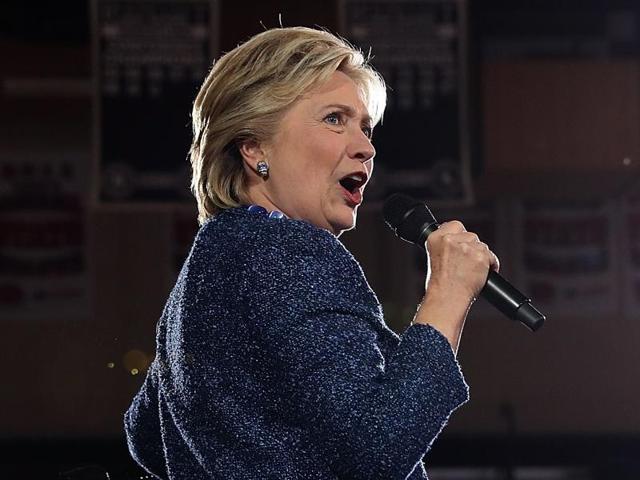Democratic presidential nominee Hillary Clinton said on Friday she was confident whatever the FBI may find would not change its conclusion from earlier this year — that her use of a private email system as secretary of state did not merit prosecution.(AFP) Democratic presidential nominee Hillary Clinton said on Friday she was confident whatever the FBI may find would not change its conclusion from earlier this year — that her use of a private email system as secretary of state did not merit prosecution.(AFP)