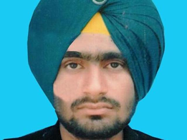 Mandeep Singh, a 30-year-old Indian soldier, was killed and his body mutilated by militants along the LoC on Friday night. (Handout photo)