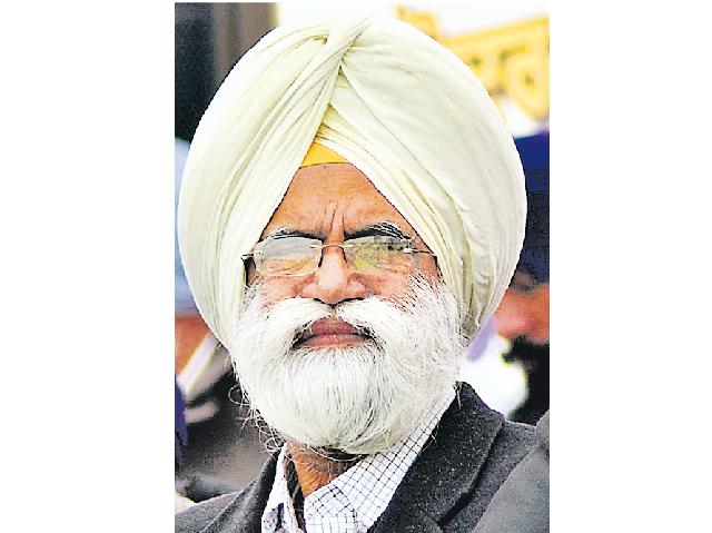 Sarvan Singh Phillaur (HT Photo) Sarvan Singh Phillaur (HT Photo)