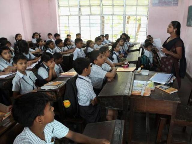 Approvals by the department are mandatory for the teachers in schools that receive salary grants from the government to pay teachers’ wages. (HT Photo) Approvals by the department are mandatory for the teachers in schools that receive salary grants from the government to pay teachers’ wages. (HT Photo)