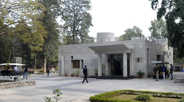 Tourist Information Centre at Capitol Complex, Sector 1, Chandigarh, designed by MN Sharma. (HT Photo) Tourist Information Centre at Capitol Complex, Sector 1, Chandigarh, designed by MN Sharma. (HT Photo)