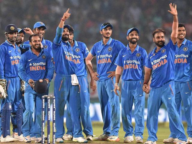 One of MS Dhoni’s masterstroke in the series was using Kedar Jadhav (left) as the mystery spinner, while the way he used Hardik Pandya and Amit Mishra kept New Zealand batsmen unsettled. (AP) One of MS Dhoni’s masterstroke in the series was using Kedar Jadhav (left) as the mystery spinner, while the way he used Hardik Pandya and Amit Mishra kept New Zealand batsmen unsettled. (AP)