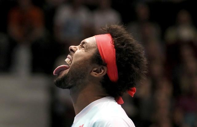 Tsonga fought hard in the second set but a tiebreak was the closest he could get. (AP) Tsonga fought hard in the second set but a tiebreak was the closest he could get. (AP)