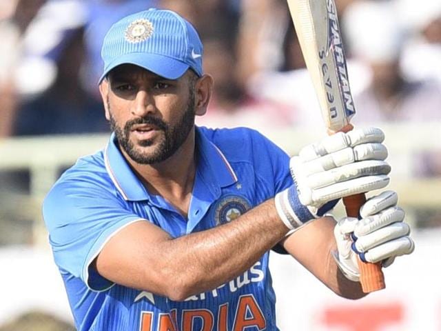 Indian captain MS Dhoni congratulates Virat Kohli on his half century. (PTI Photo) Indian captain MS Dhoni congratulates Virat Kohli on his half century. (PTI Photo)