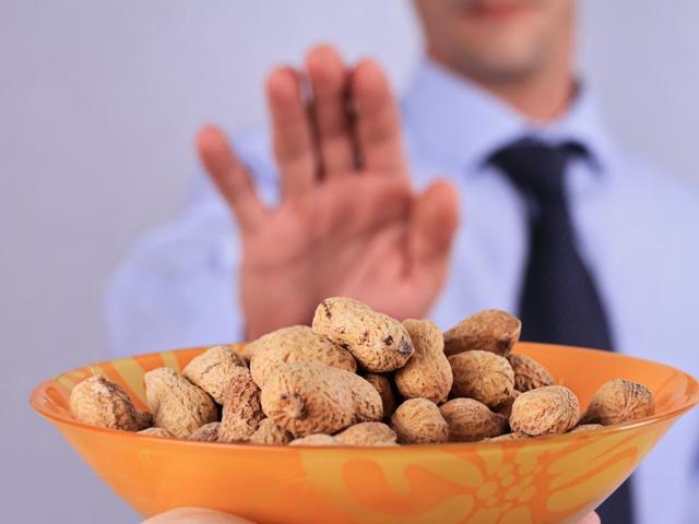 The wearable skin patch works by training the immune system to tolerate small amounts of peanuts.(Shutterstock)