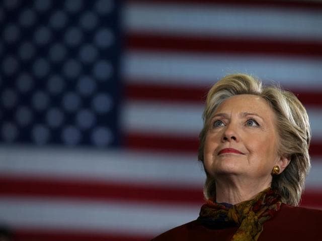 US Democratic presidential nominee Hillary Clinton attends a campaign rally in Pittsburgh. (REUTERS) US Democratic presidential nominee Hillary Clinton attends a campaign rally in Pittsburgh. (REUTERS)