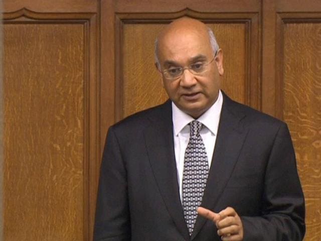 File photo of British Labour MP Keith Vaz at the Labour Party conference in Brighton, south England, in 2013. (AFP) File photo of British Labour MP Keith Vaz at the Labour Party conference in Brighton, south England, in 2013. (AFP)