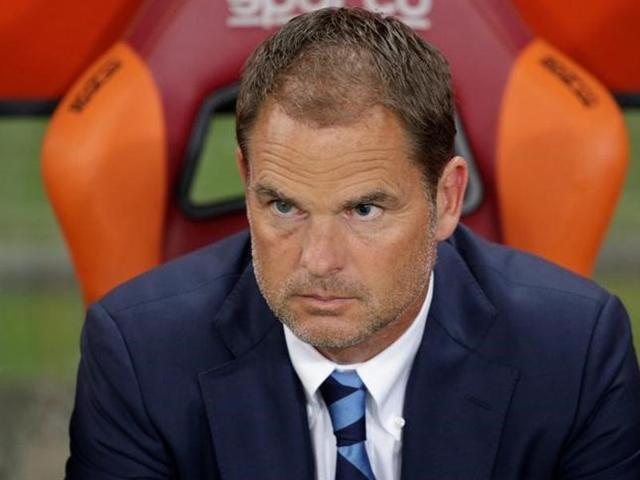 Frank de Boer has been sacked as coach of Inter Milan. (REUTERS) Frank de Boer has been sacked as coach of Inter Milan. (REUTERS)