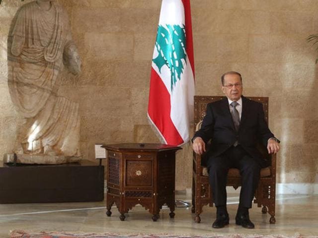Aoun made a deal with Hezbollah to gain the power he has long coveted. (REUTERS) Aoun made a deal with Hezbollah to gain the power he has long coveted. (REUTERS)