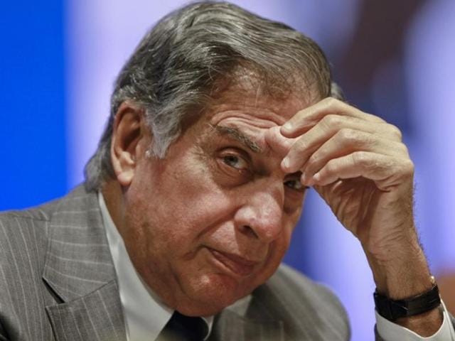 Tata Group interim chairman Ratan Tata in August 2012. The ouster of Cyrus Mistry has led to an acrimonious battle between the two while the company looks for a new chairman.(Reuters File)