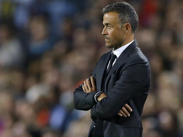 Luis Enrique is aware of the threat posed by Sergio Aguero, but said his team would not change their approach for the Argentine.(AP)