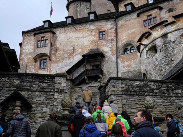 The castle was severely damaged when a fire broke out in 1800 after which it was no longer used as a residence. (REUTERS) The castle was severely damaged when a fire broke out in 1800 after which it was no longer used as a residence. (REUTERS)
