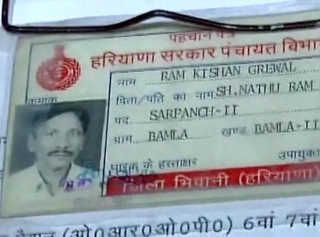 Ram Kishan Grewal, an ex-serviceman, allegedly committed suicide in Delhi over the OROP issue.(ANI Photo)