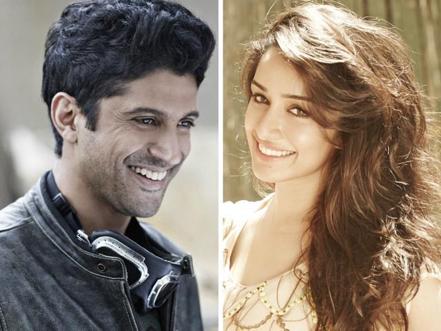 Of late, rumours have been rife that Farhan Akhtar is dating his new co-star, Shraddha Kapoor. (HT Photo)