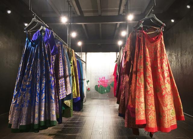 Clothles on display at the Payal Khandwala store Clothles on display at the Payal Khandwala store