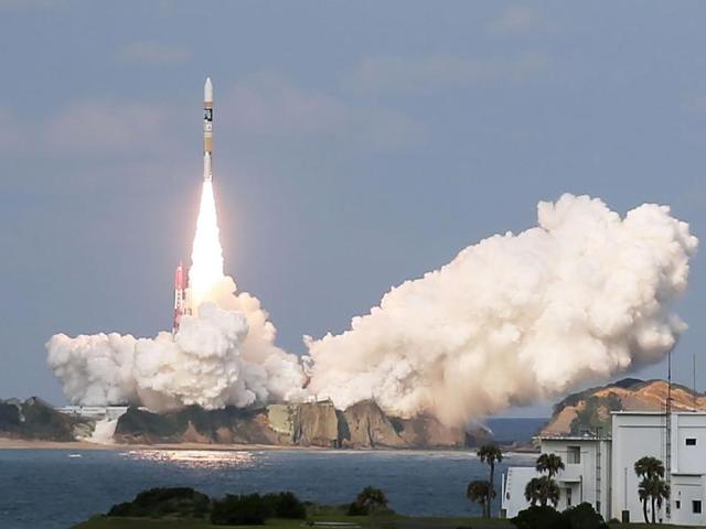 Japanese rocket decked out in manga art launches satellite into space ...