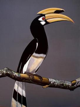 Pastoral Bird I by Rajan Krishnan, 2013, Acrylic on canvas (Photo: Aicon Gallery) Pastoral Bird I by Rajan Krishnan, 2013, Acrylic on canvas (Photo: Aicon Gallery)