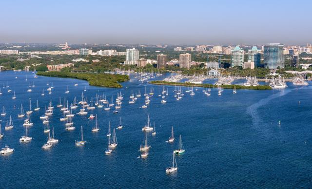 Ariel view of Coconut Grove, Miami. (Shutterstock) Ariel view of Coconut Grove, Miami. (Shutterstock)