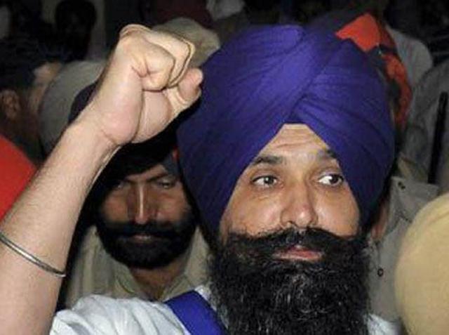 Rajoana is a convict in the assassination case of former Punjab chief minister Beant Singh (HT File) Rajoana is a convict in the assassination case of former Punjab chief minister Beant Singh (HT File)
